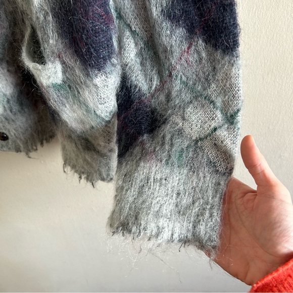 NWT R13 Fluffy Oversized Distressed Edge Cardigan - Picture 7 of 9